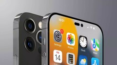 Рендеры: iPhone 14 Pro в золотом цвете и без «чёлки»