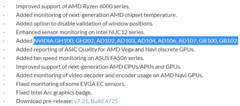  HWiNFO перечисляет ассортимент графических процессоров NVIDIA семейства Ada Lovelace 