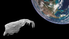 В опасной близости от Земли пролетел астероид размером с автомобиль