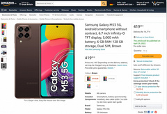 Super AMOLED, 120 Гц и 5000 мА·ч. Samsung Galaxy M53 5G прибыл в Европу заметно дешевле, чем ожидалось