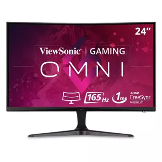 ViewSonic расширяет ассортимент мониторов представив изогнутую модель OMNI VX2418C