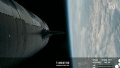 Третий старт гигантского космического корабля Starship оказался самым удачным: он успешно вышел на орбиту, но был потерян в момент спуска на Землю