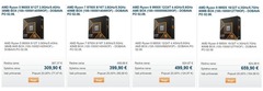 На старте продаж мощнейший Ryzen 9 9950X будет стоить дешевле Ryzen 9 7950X в момент премьеры