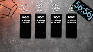 Где предел? Смартфоны Xiaomi, OnePlus, Vivo и Oppo зарядили при 67 Вт, 80 Вт, 120 Вт и 150 Вт