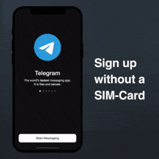 Telegram первым из мессенджеров сделал необязательным регистрацию через SIM-карту