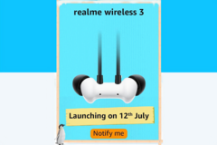 Беспроводные наушники с устаревшим дизайном: Realme представит Buds Wireless 3 уже 12 июля