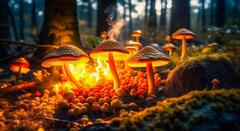 Учёные изобрели новый огнестойкий материал на основе грибов