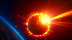 Учёные обнаружили три крупные вспышки на Солнце