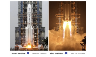 Vivo опубликовало фото запуска космической ракеты, сделанное на 10-кратный зум смартфона X100 Ultra