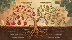 Ученые составили семейное древо томатов и картофеля