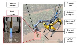 Робот Spot от Boston Dynamics стал охотником на сорняки с помощью огнемета