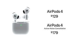 Младшие наушники-вкладыши AirPods 4 получили активное шумоподавление и USB-C