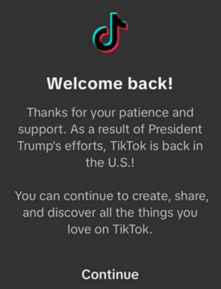 Трамп вернул американцам TikTok — снова работает в США