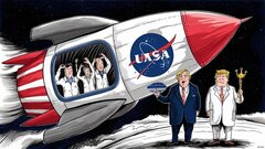 Слишком близок к Илону Маску: Трамп объяснил отзыв кандидатуры главы NASA