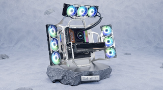 InWin представила футуристичный открытый корпус SHIFT с местом сразу под три СЖО