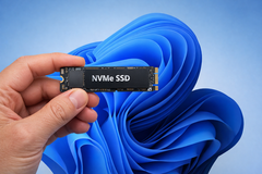 Скорость SSD увеличилась на 85% благодаря нативному NVMe-драйверу Windows 11