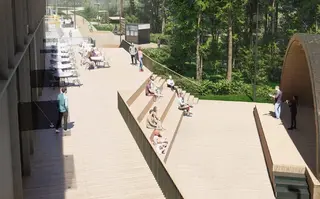 Освещение и камеры поставят по всему парку в Красногорске