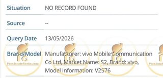 В базе IMEI нашли смартфоны Vivo V80 и S2