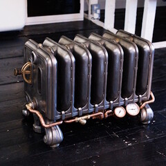 Чугунная батарея викторианской эпохи стала часть системы охлаждения ПК весом 99 кг