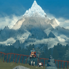 Гора в Cairn была полностью создана вручную без процедурной генерации