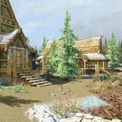 Ваша Skyrim теперь аниме. Мод меняет визуал эпика Тодда Говарда на красочный стиль студии Ghibli
