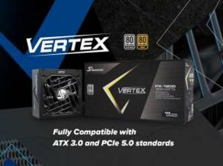 Seasonic представляет линейку блоков питания Vertex ATX 3.0 и PCIe 5.0 Ready
