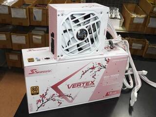 Seasonic представляет блок питания Vertex Sakura мощностью 1000 Вт в стиле цветущей сакуры
