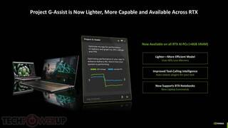 NVIDIA обновила Project G-Assist, уменьшив требования к видеопамяти вдвое