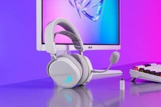 ASUS ROG выпустила Pelta White: ультралегкая трехрежимная гарнитура с 60 часами работы