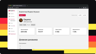 BandLink запустил новый раздел с аналитикой из «Яндекс Музыки»