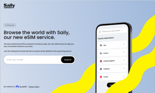 Создатели NordVPN выпустили eSIM под названием Saily