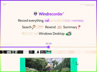 Представлен проект Windrecorder с открытым исходным кодом для записи и поиска всего, что происходило на экране в Windows