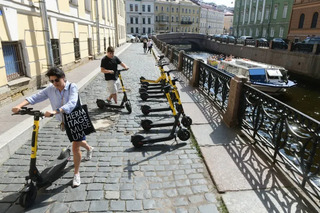 В Петербурге усилили контроль за электросамокатами