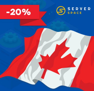 -20% от Serverspace на облачные сервисы в Канаде