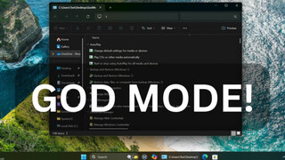 Windows 11 24H2 по-прежнему поставляется с God Mode