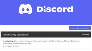 В Discord сообщили, что принимают меры в связи с блокировкой