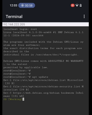 Google добавила в кодовую базу Android приложение Terminal для запуска эмулятора терминала с доступом к Linux-окружению