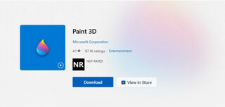 Microsoft пообещала удалить Paint 3D из Microsoft Store 4 ноября, хотя сервис до сих пор можно скачать из магазина