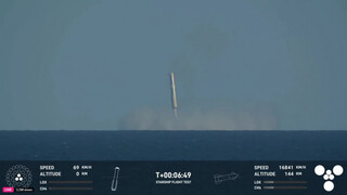 SpaceX запустила Starship Flight 6, но не поймала Super Heavy Booster