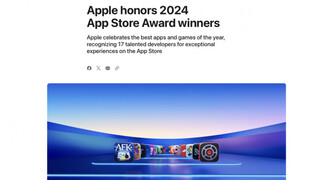 Apple подвела итоги ежегодной премии App Store Award