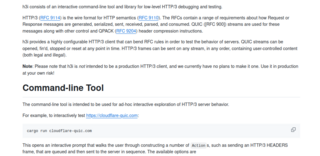 Cloudflare открыла код проекта h3i для тестирования HTTP/3