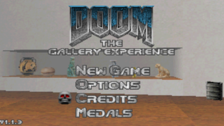 Представлен проект DOOM: The Gallery Experience, где можно оценивать произведения мирового искусства на игровой карте