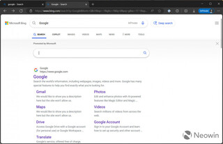 Bing перестал «притворяться» поисковиком Google