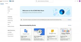 Google запустила настраиваемые расширения Web Store for Enterprise