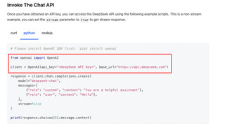 Разработчики заметили, что библиотеки DeepSeek полностью совместимы с библиотеками OpenAI