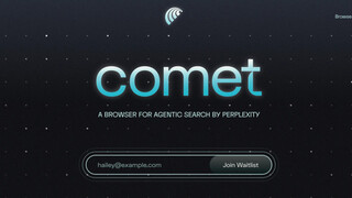 Прилетел кометой: закрытый тест ИИ-браузера Perplexity Comet стартовал на Windows