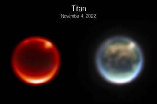 Секреты Титана: Джеймс Уэбб разглядел атмосферу спутника Сатурна
