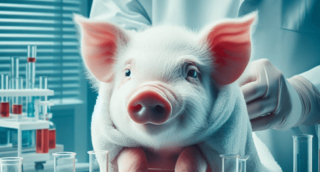 Впервые в истории человеку пересадили свиную почку и установили сердечный насос