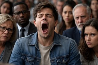 Почему зевая мы прикрываем рот рукой