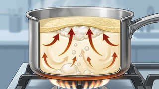 Почему молоко убегает при нагреве, а вода — нет: что происходит в кастрюле